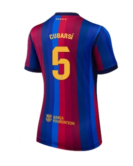 Barcelona Pau Cubarsi #5 Maglia Gara Casa Repliche 2026-27 Donna Maniche Corte Barcelona Pau Cubarsi #5 Maglia Gara Casa Repliche 2026-27 Donna Maniche Corte